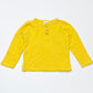 Yellow waffle top - Size 2