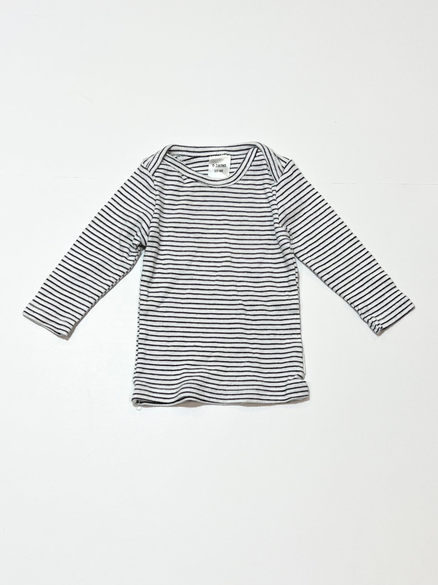 Striped ribbed top - Size 000