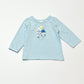 Blue deer top - Size 000