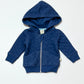 Blue zip hoodie - Size 000