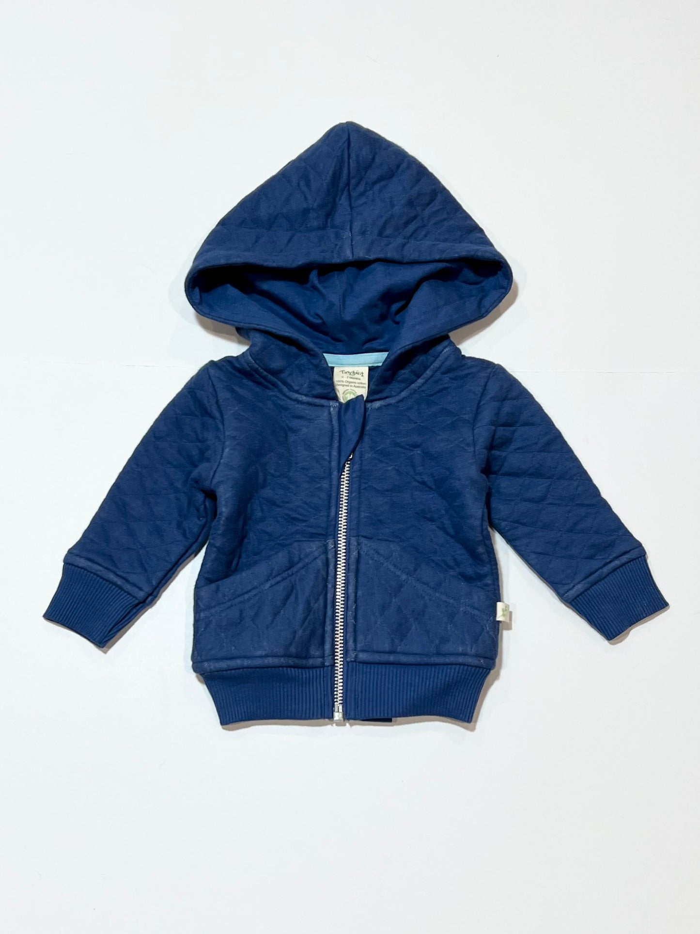 Blue zip hoodie - Size 000