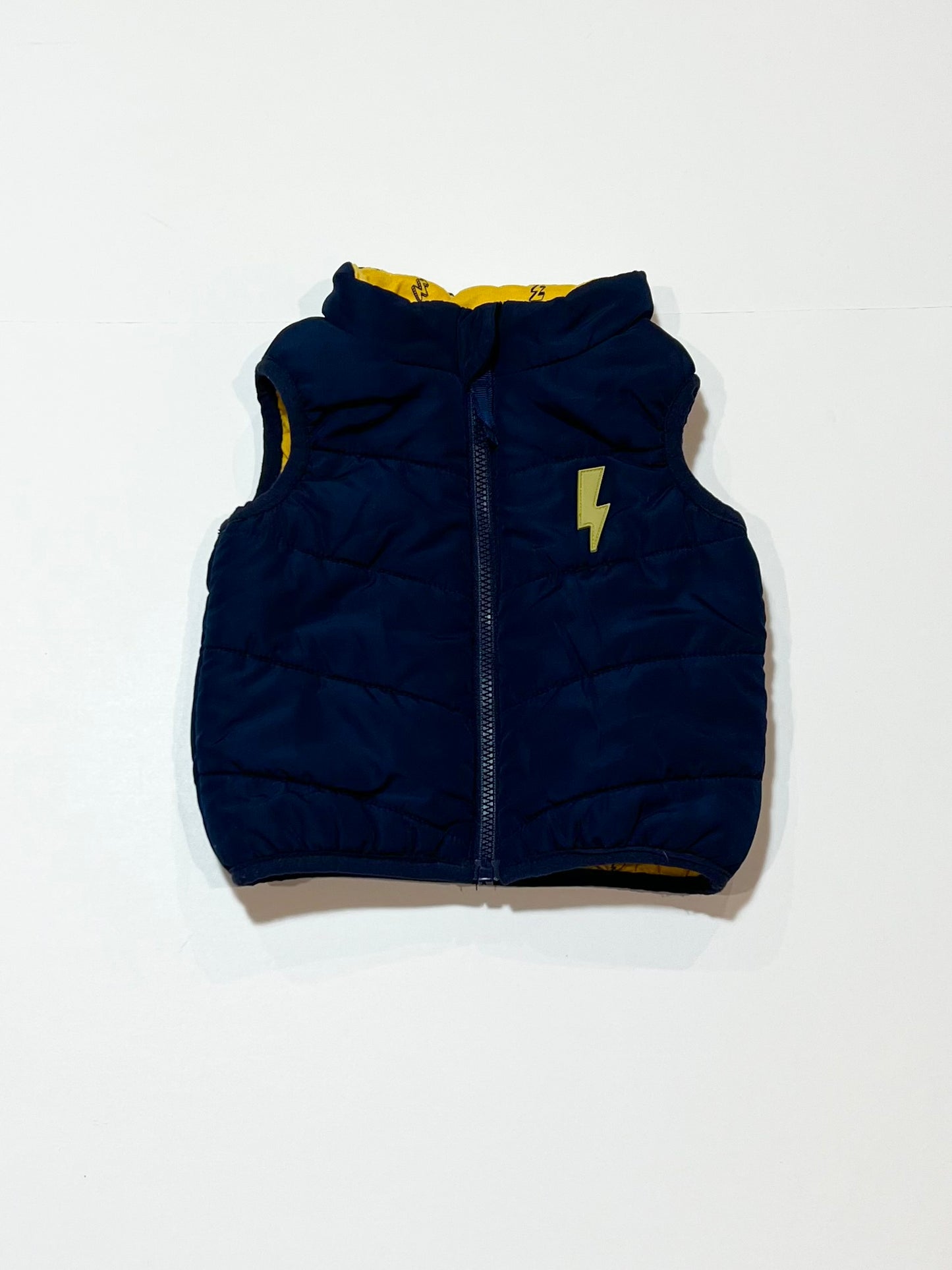 Navy puffer vest - Size 000