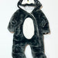 Grey fleece coverall - Size 000