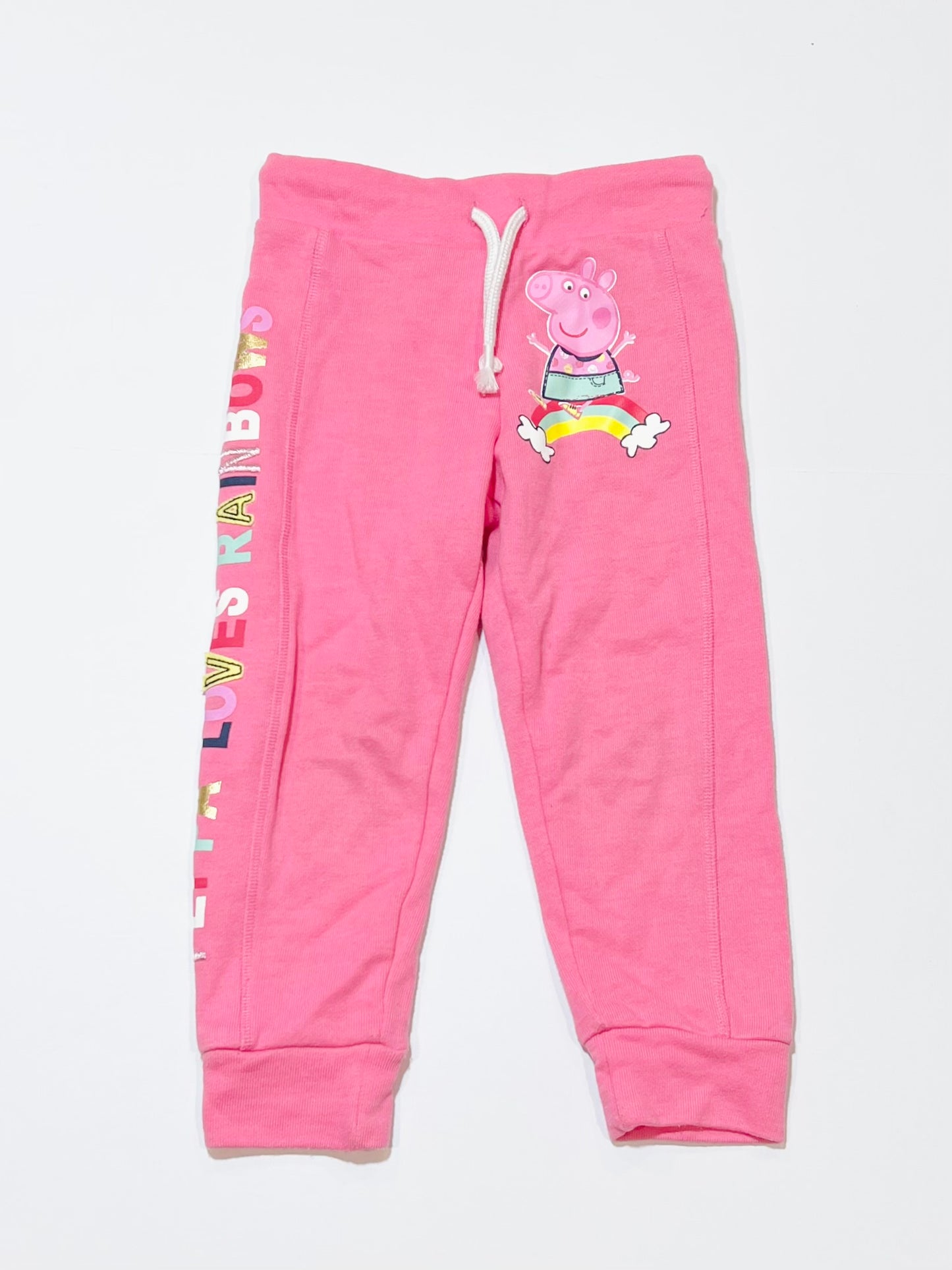 Pink trackies - Size 2-3