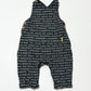 Grey fleece overalls - Size 000