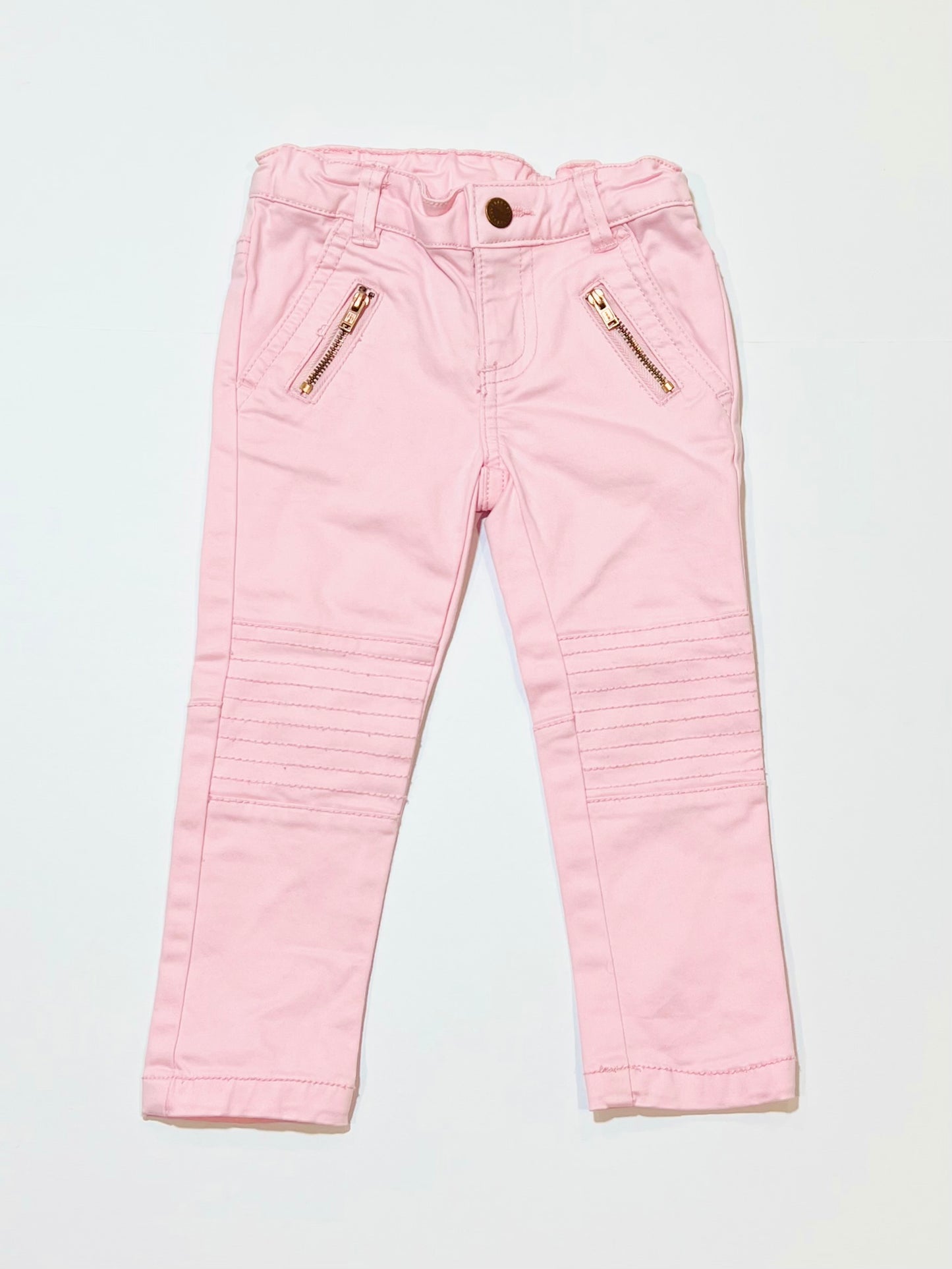 Pink biker pants - Size 2