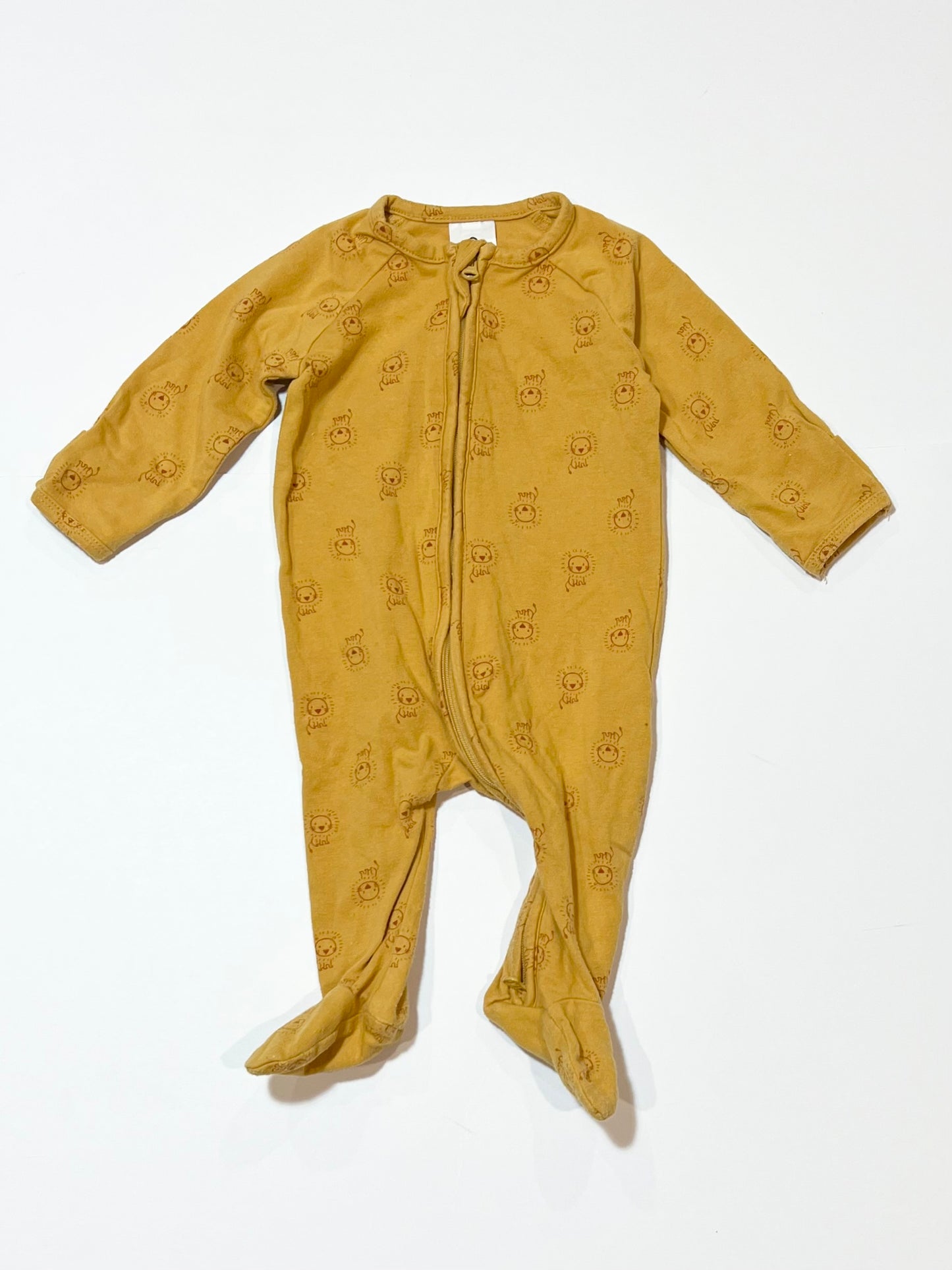 Lions zip onesie - Size 000