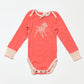 Pink deer bodysuit - Size 2