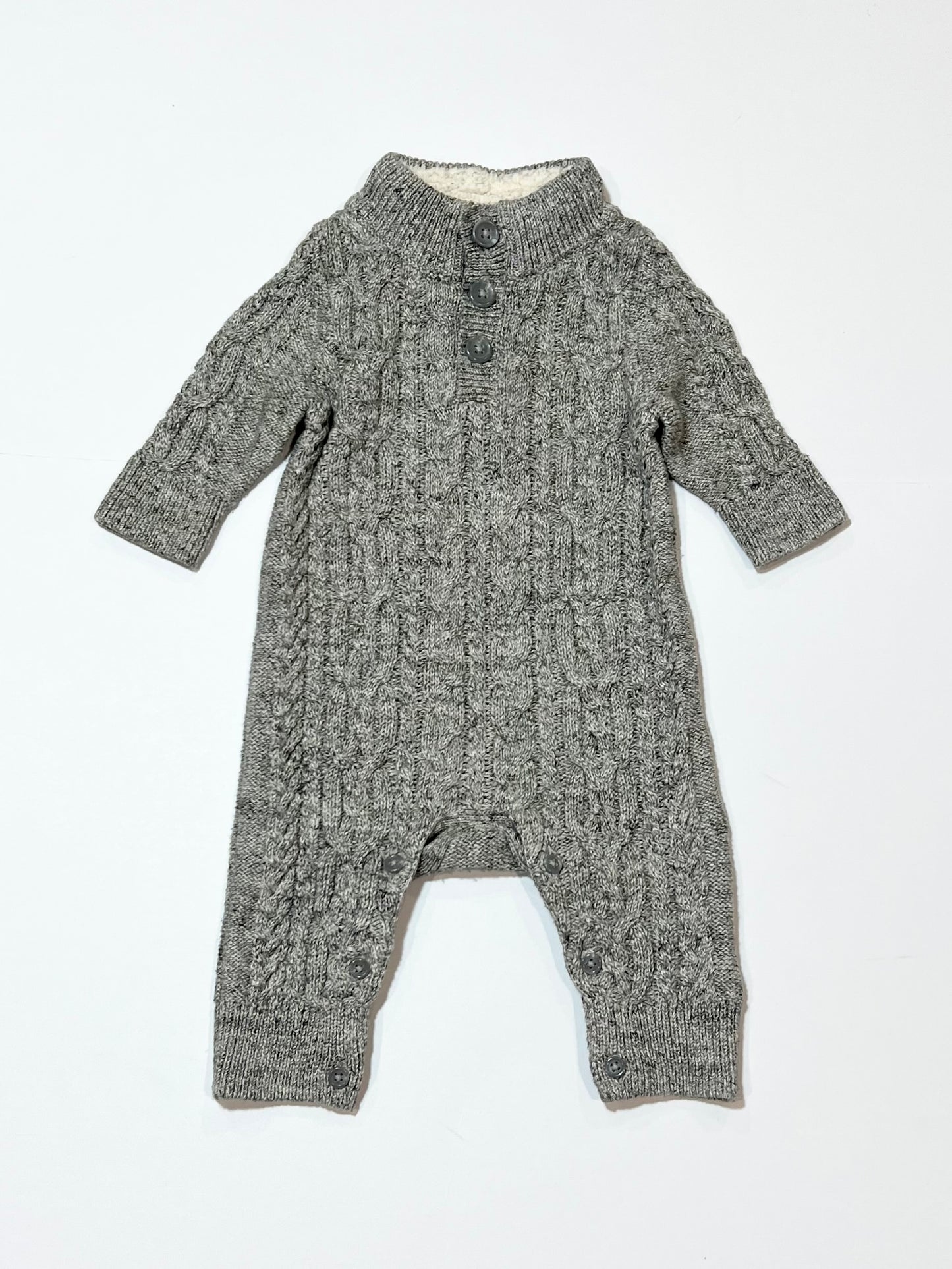 Cable knit onesie - Size 000