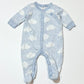Blue cloud onesie - Size 000