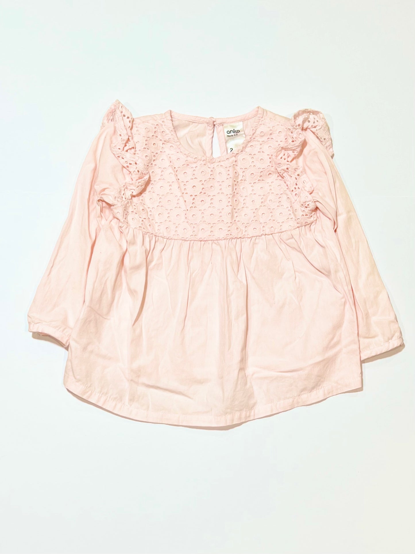 Pink cotton top - Size 2