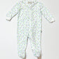Squares zip onesie - Size 000