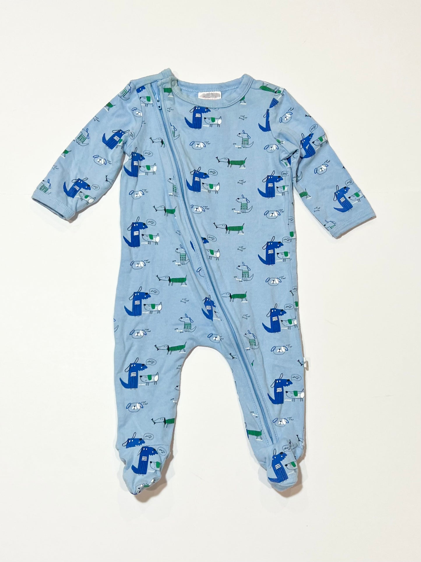 Puppy zip onesie - Size 000