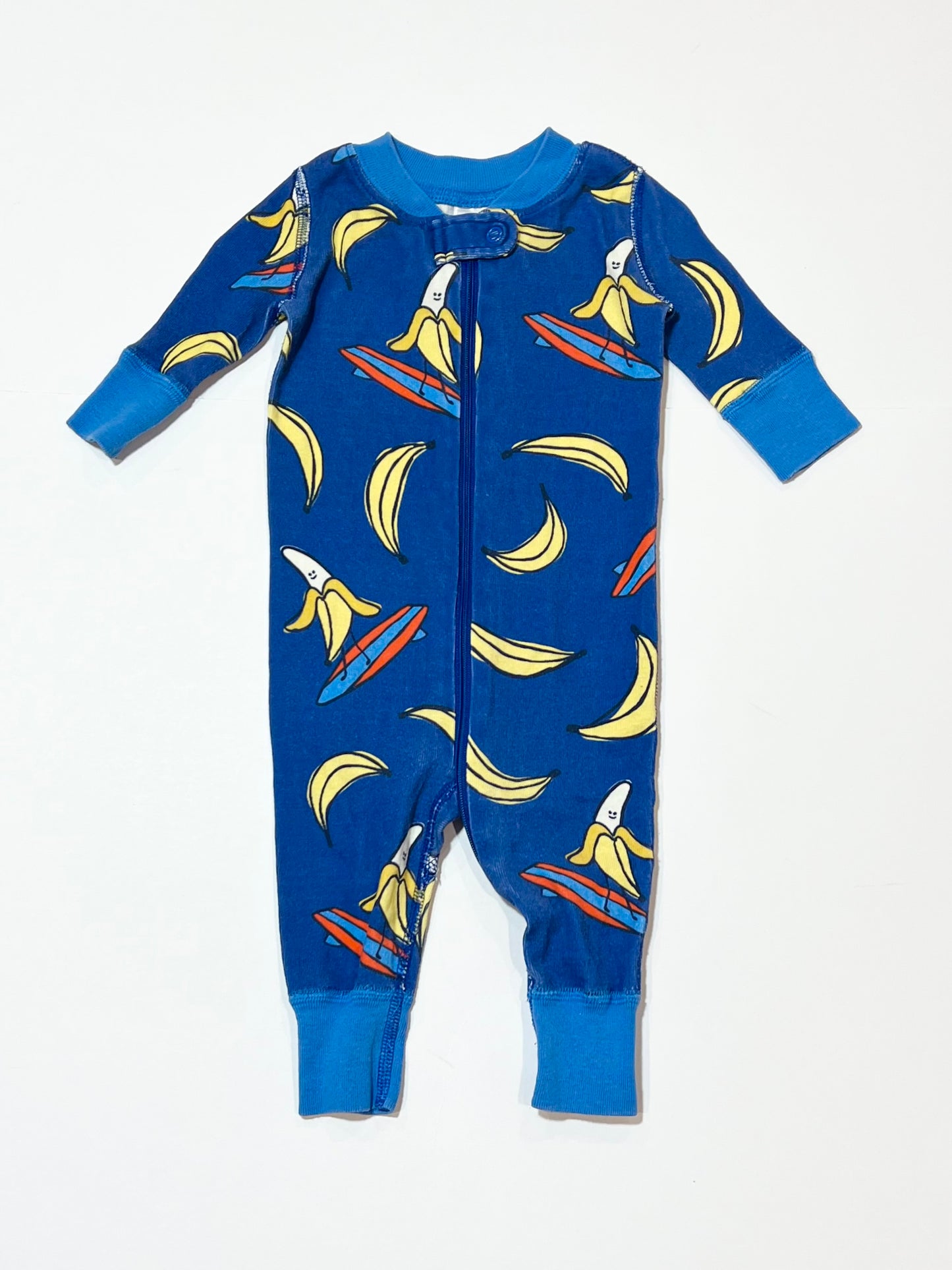 Bananas zip onesie - Size 000