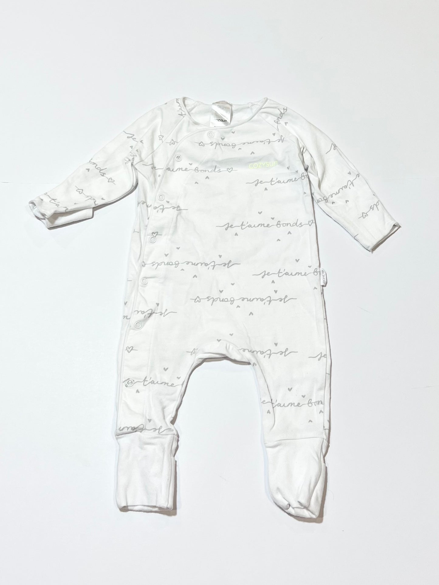 White Cosysuit - Size 000