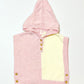 Colour block poncho - Size 1-2