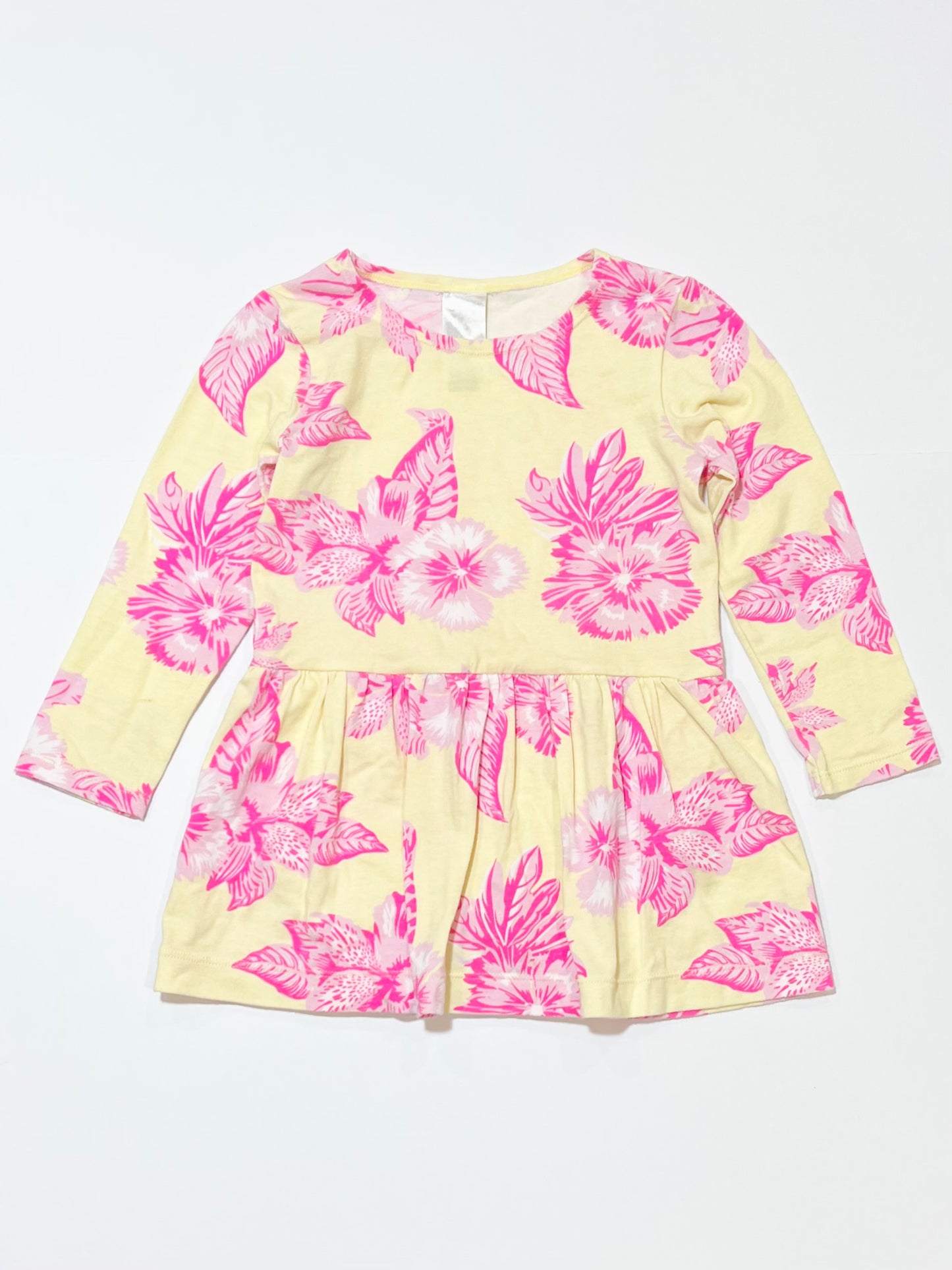 Floral jersey dress - Size 2