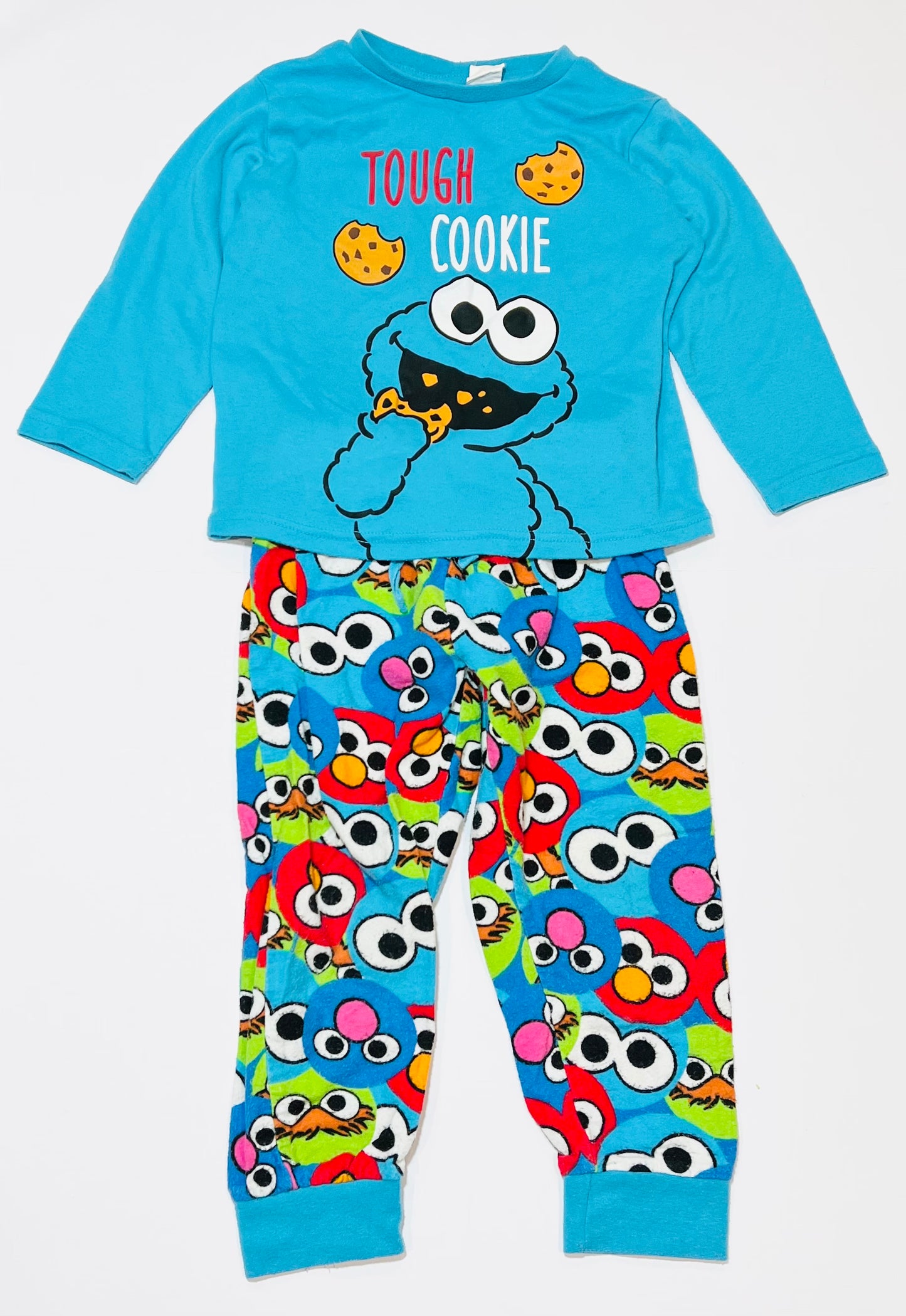 Cookie Monster pyjamas - Size 3