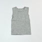 Grey lace trim singlet - Size 00