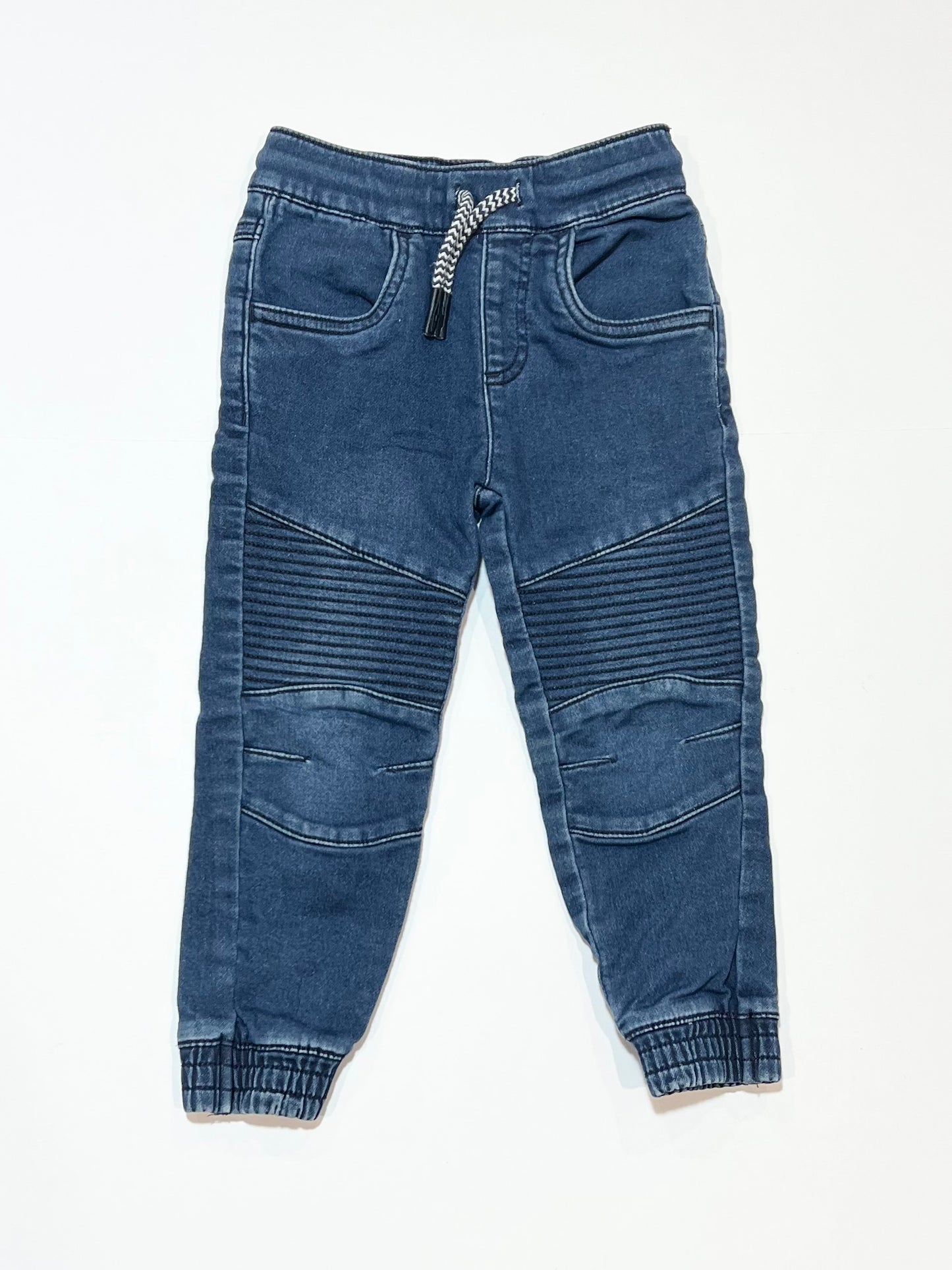 Denim biker jeans - Size 3
