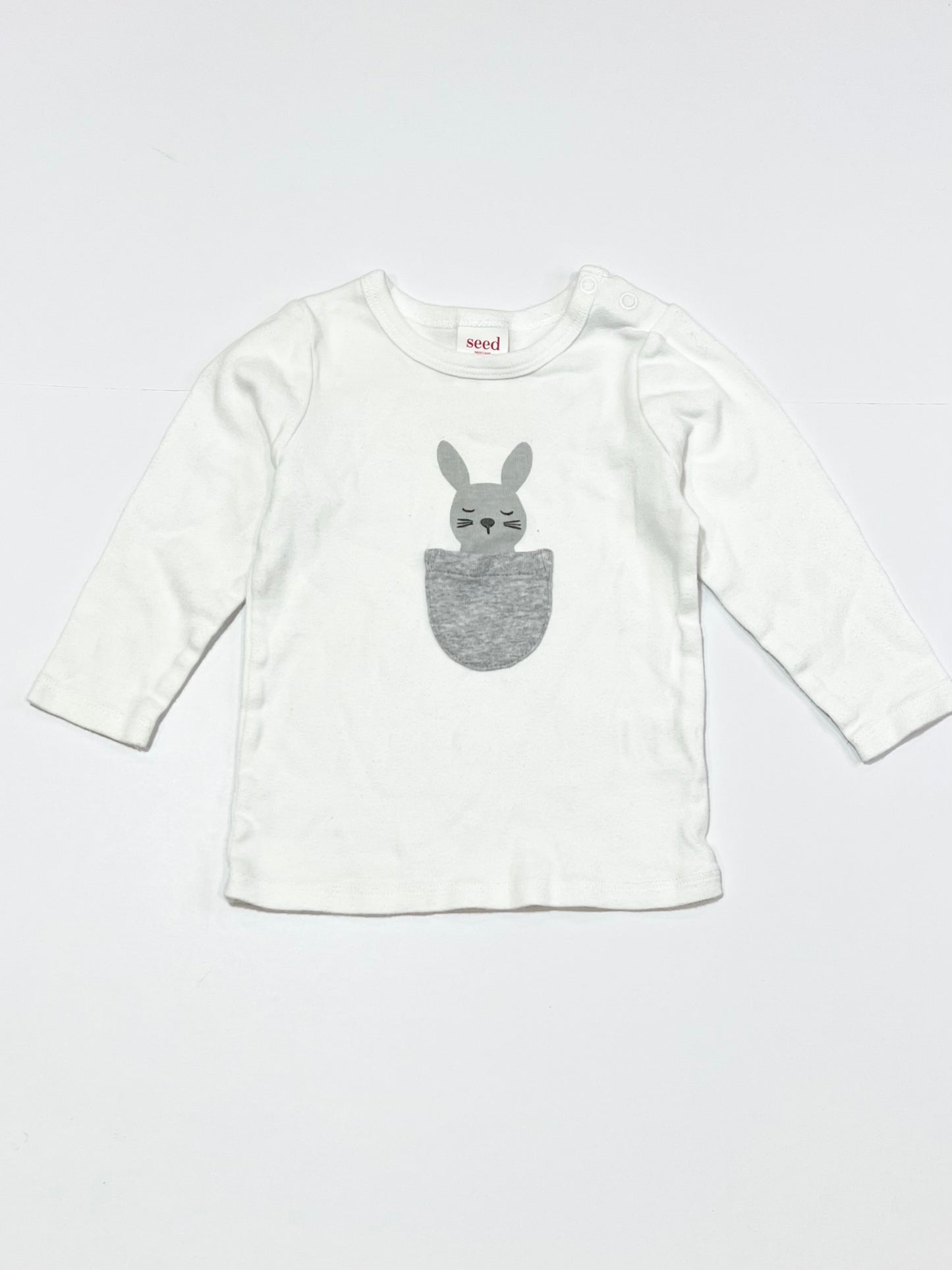 Grey bunny top - Size 00