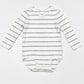 Striped ribbed bodysuit - Size 00