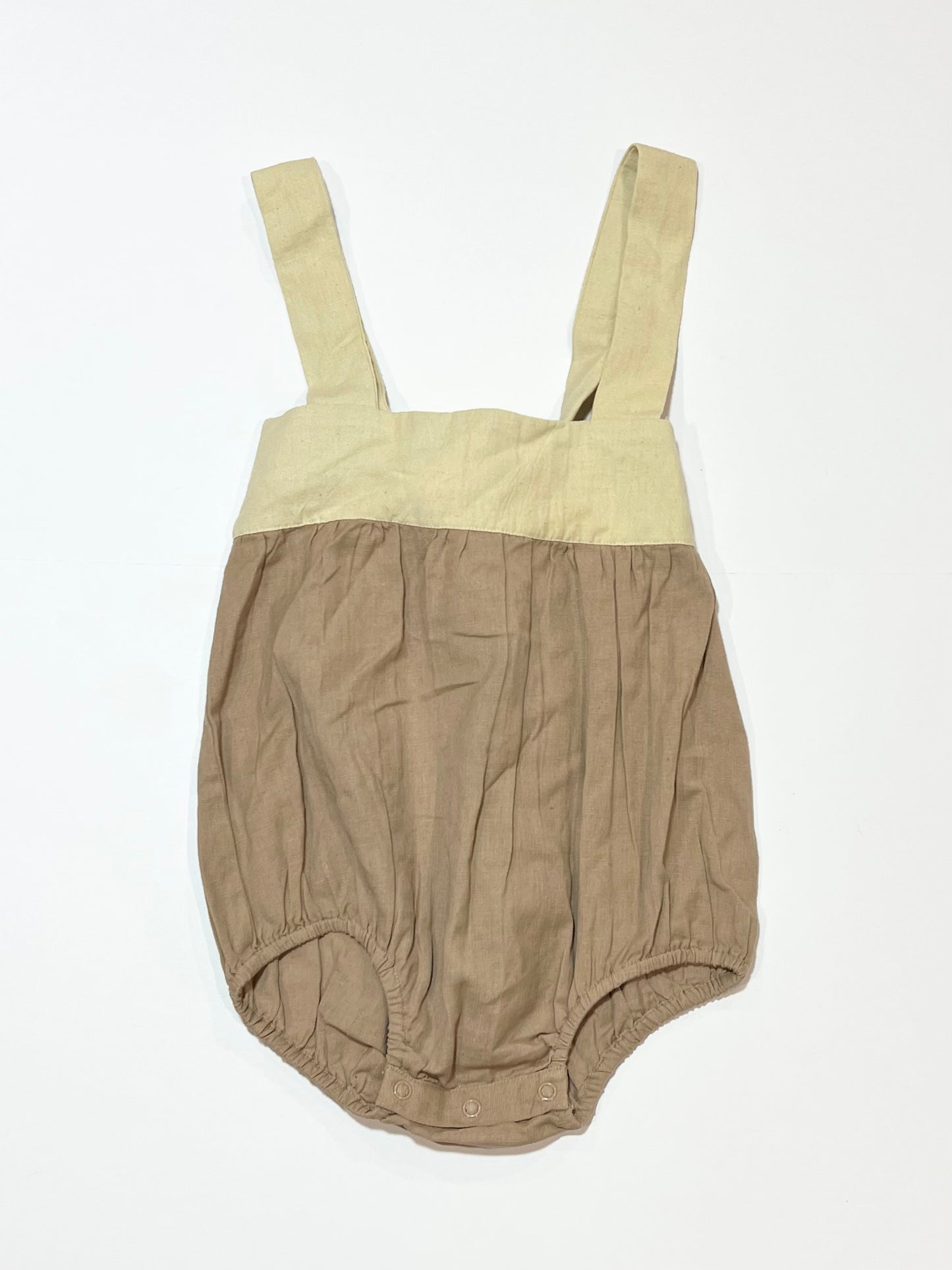 Brown romper - Size 3