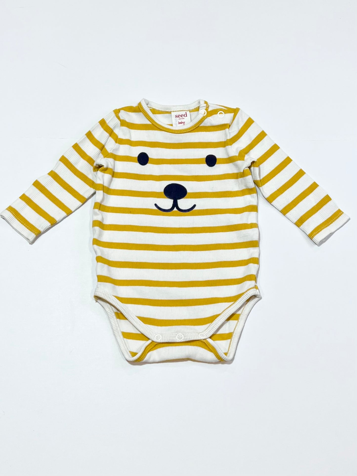 Striped ribbed bodysuit - Size 00