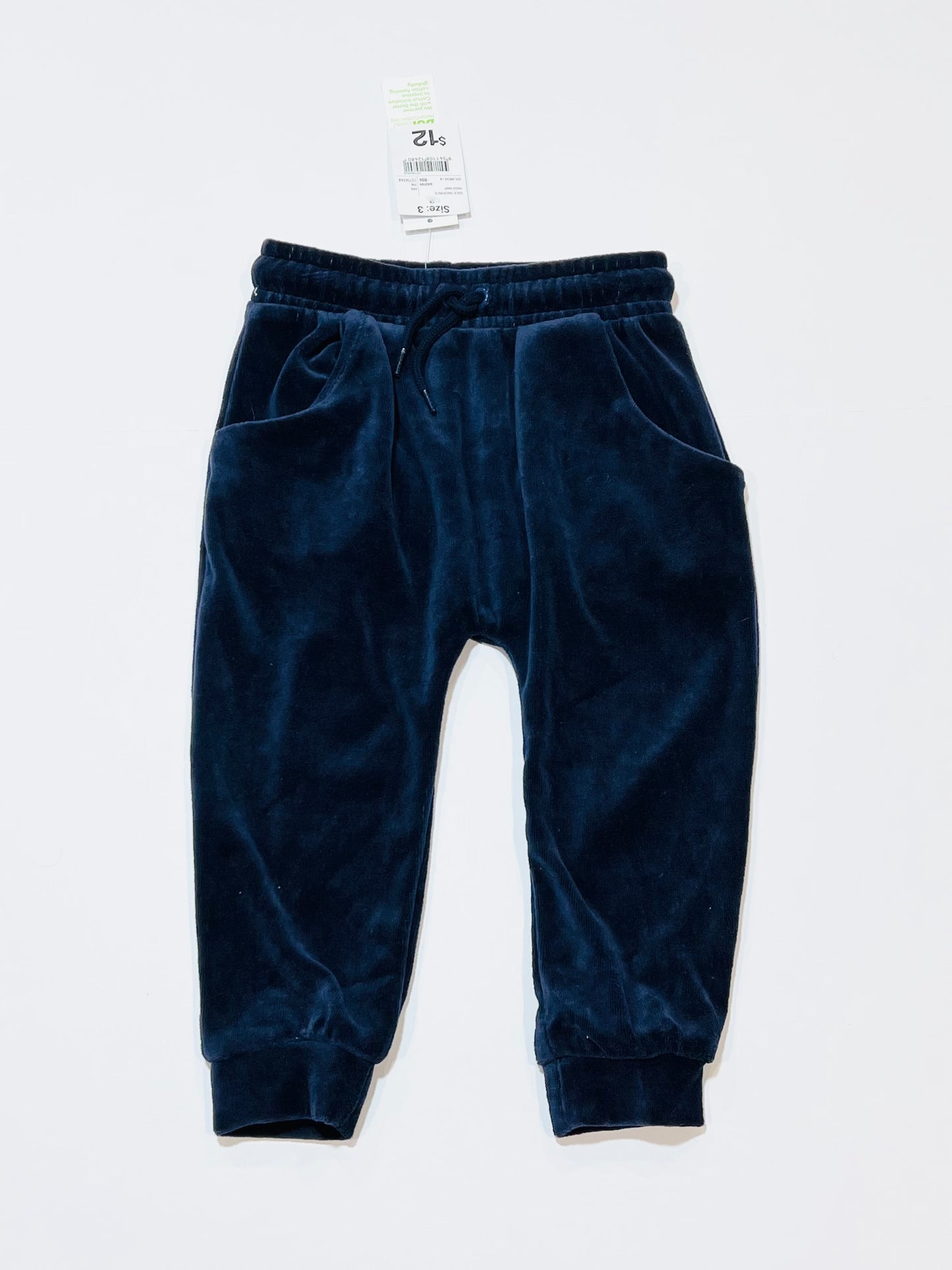 Velour track pants brand new - Size 3