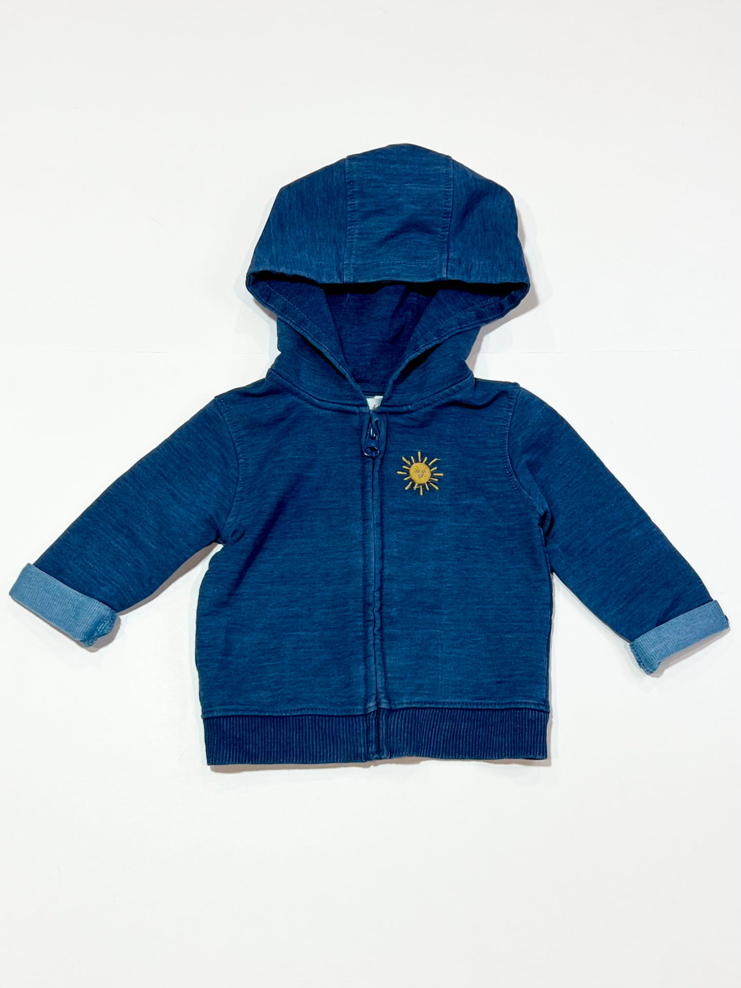 Soft denim hoodie - Size 00