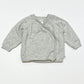 Grey cross-over cardigan - Size 00