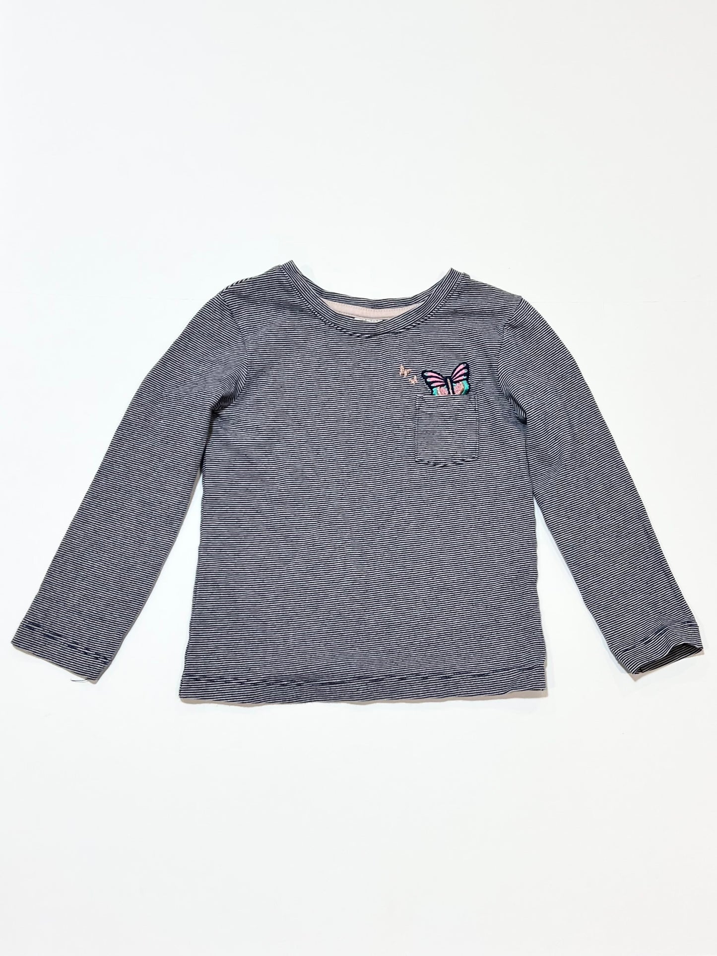 Striped butterfly top - Size 3