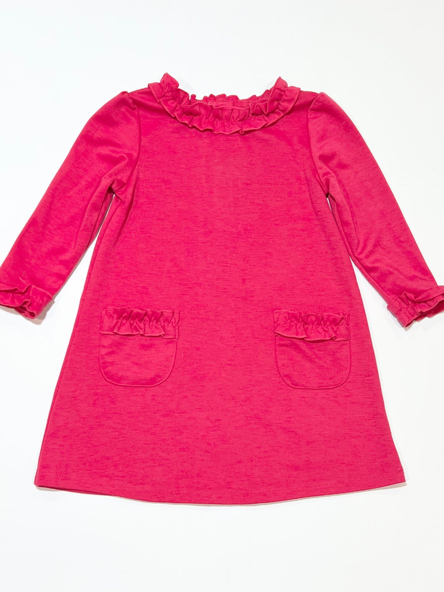 Pink ruffle dress - Size 3
