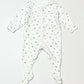 Green trinagles onesie - Size 00