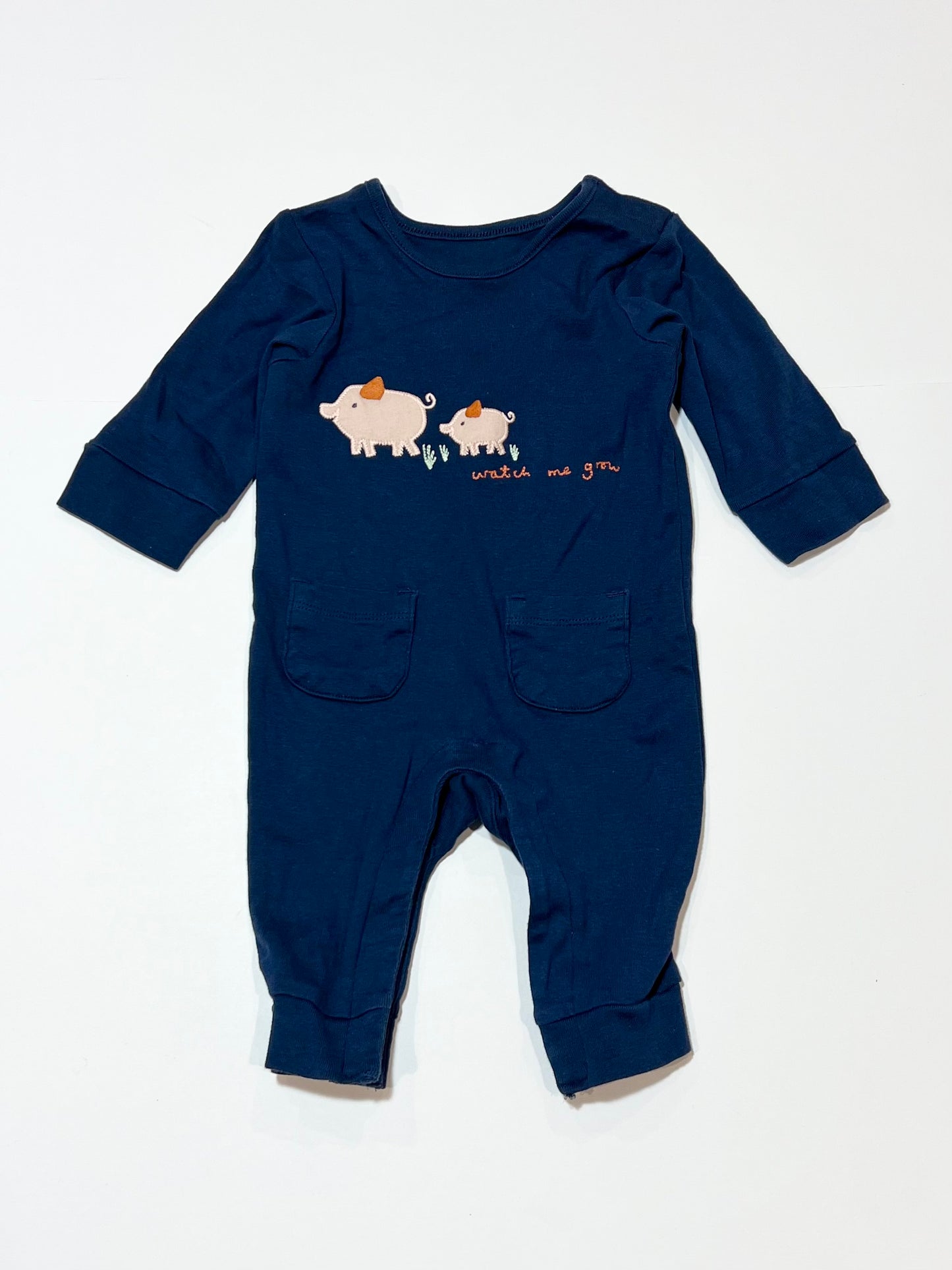 Watch me grow onesie - Size 00