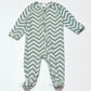 Zigzag zip onesie - Size 00