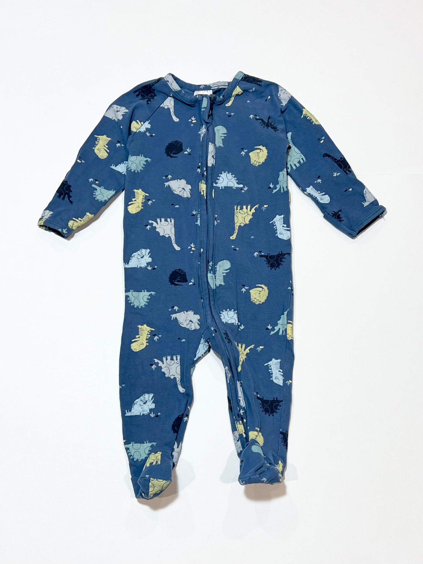 Dinosaurs zip onesie - Size 00