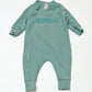 Grey tech sweat zip suit - Size 00