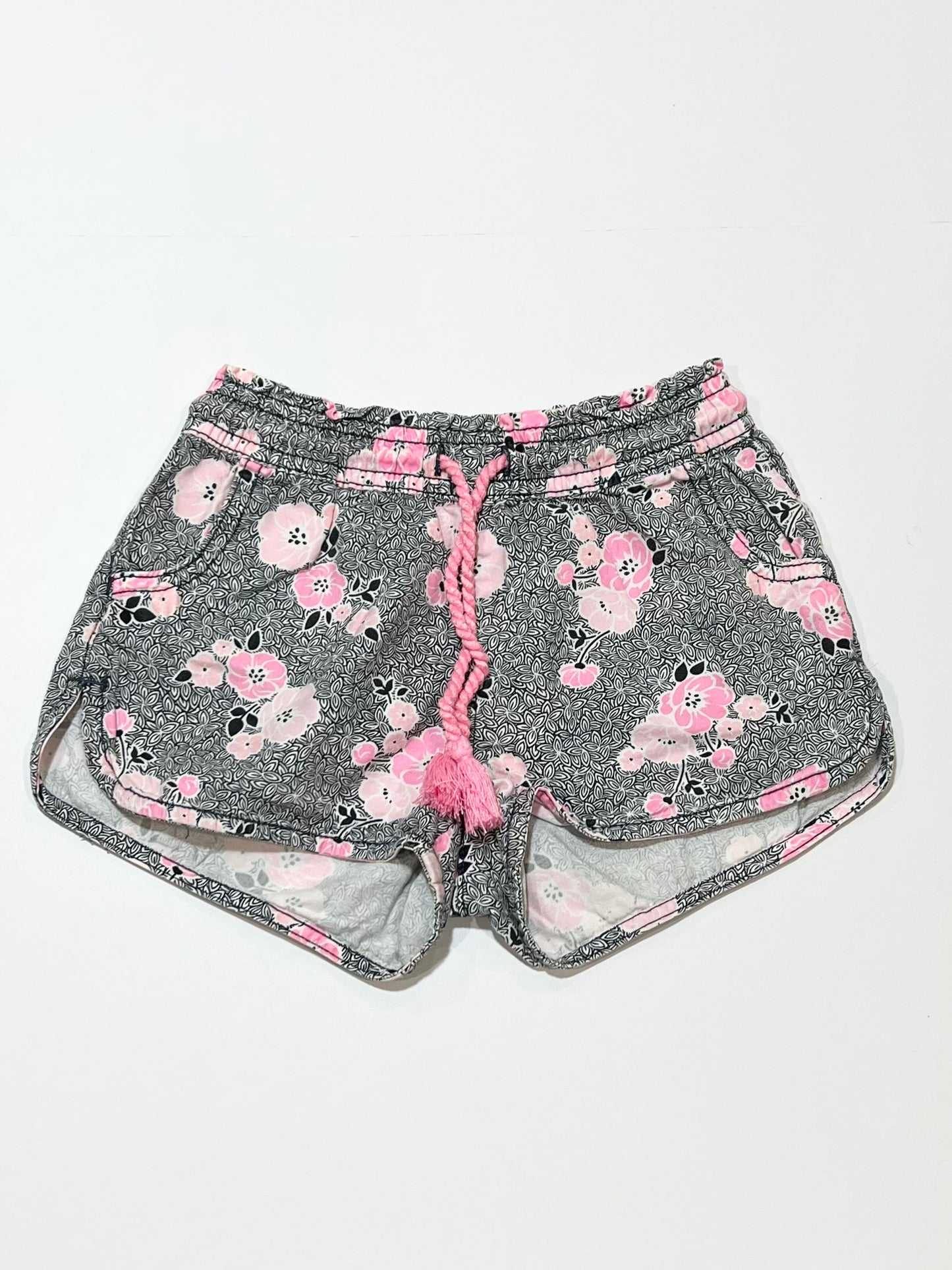Floral cotton shorts - Size 4