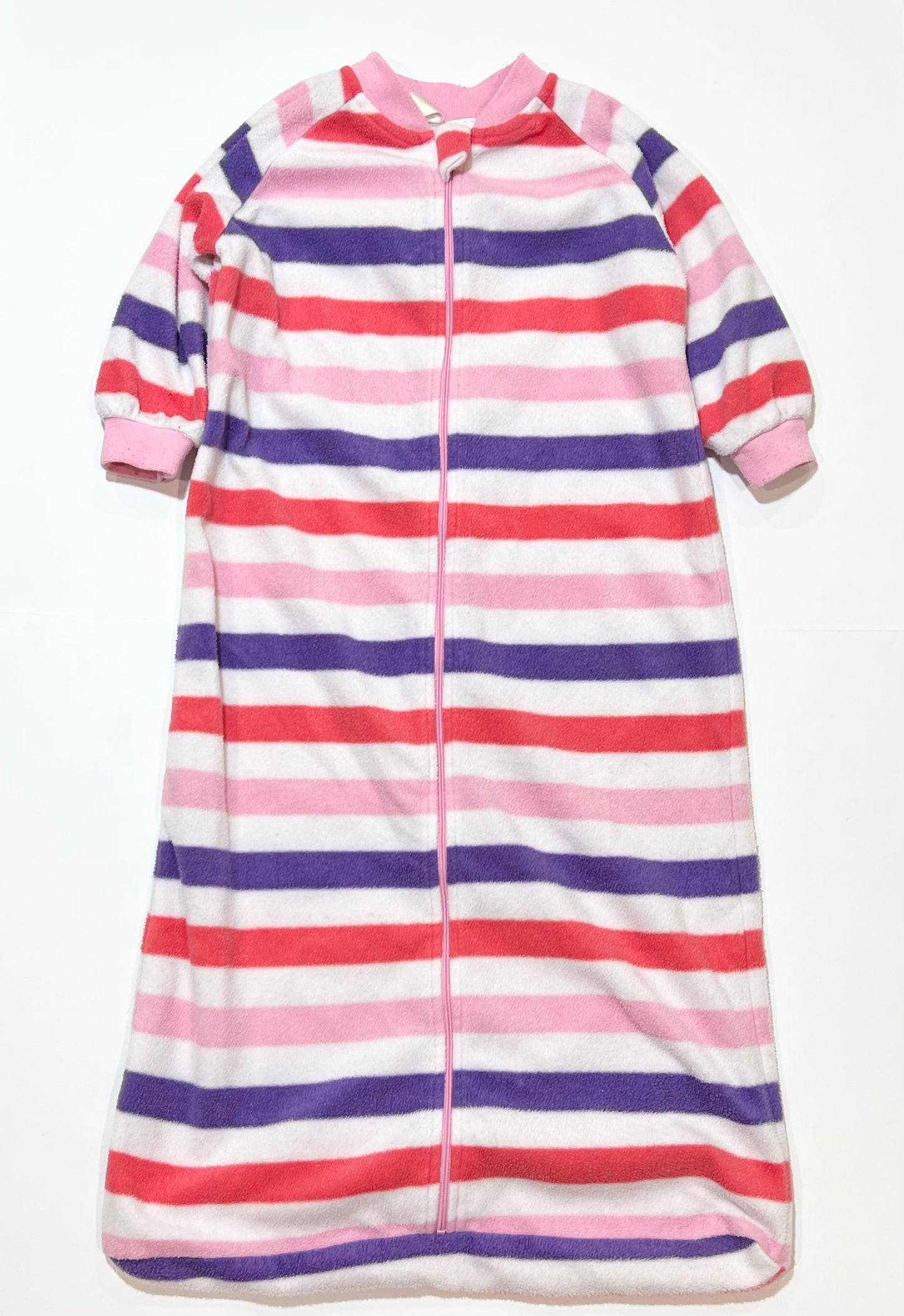 Striped fleece sleeping bag - Size 18-24 months