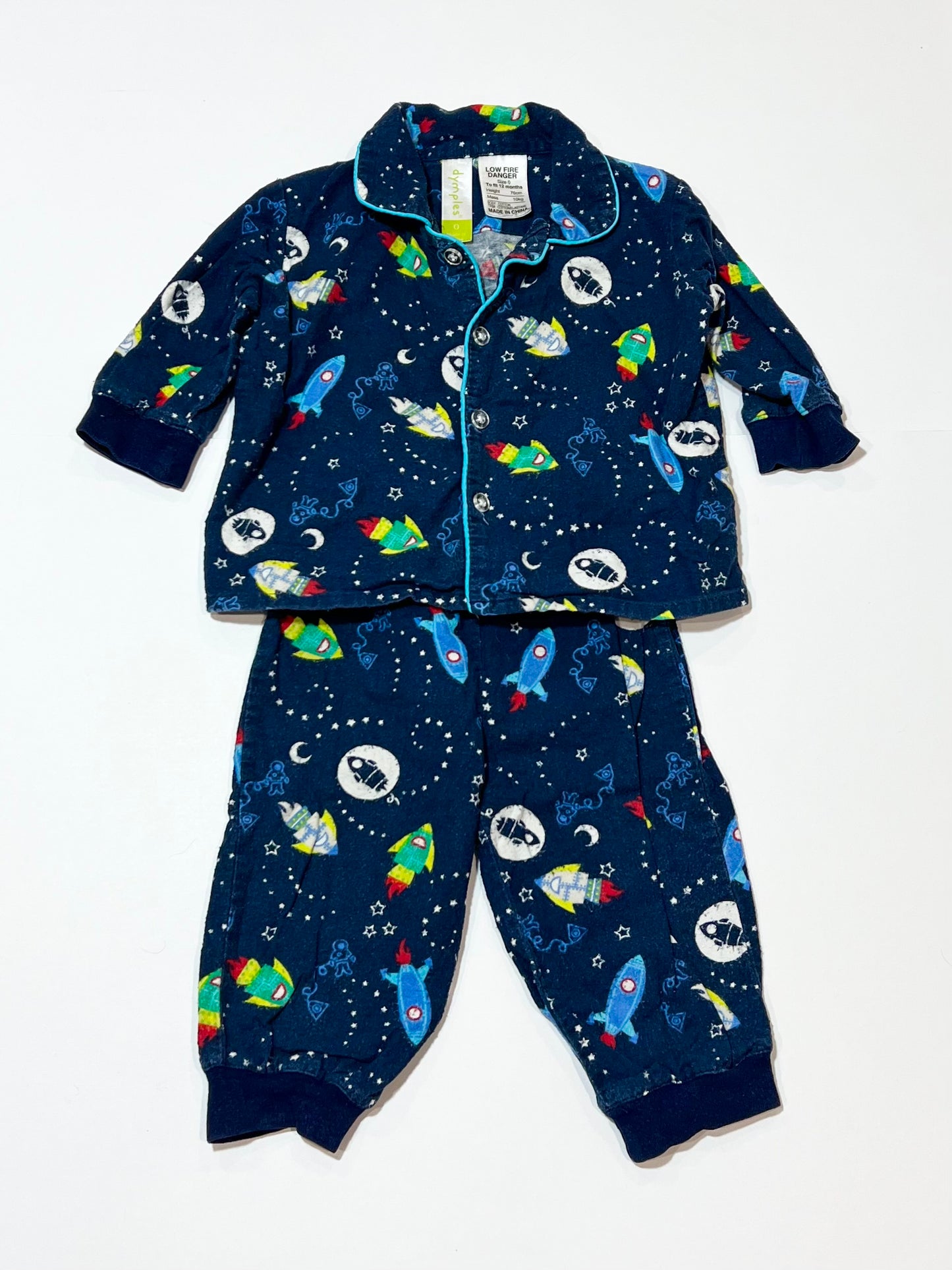 Flannelette pyjamas - Size 0