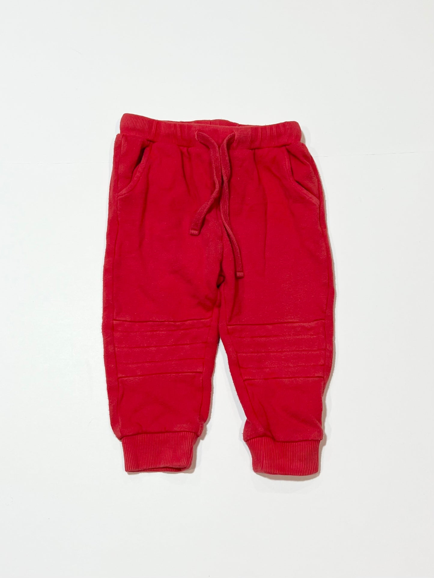 Red trackies - Size 0