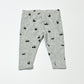 Waffle panda leggings - Size 0