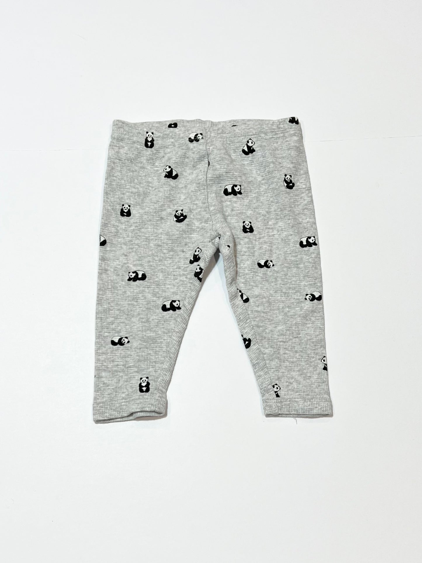 Waffle panda leggings - Size 0