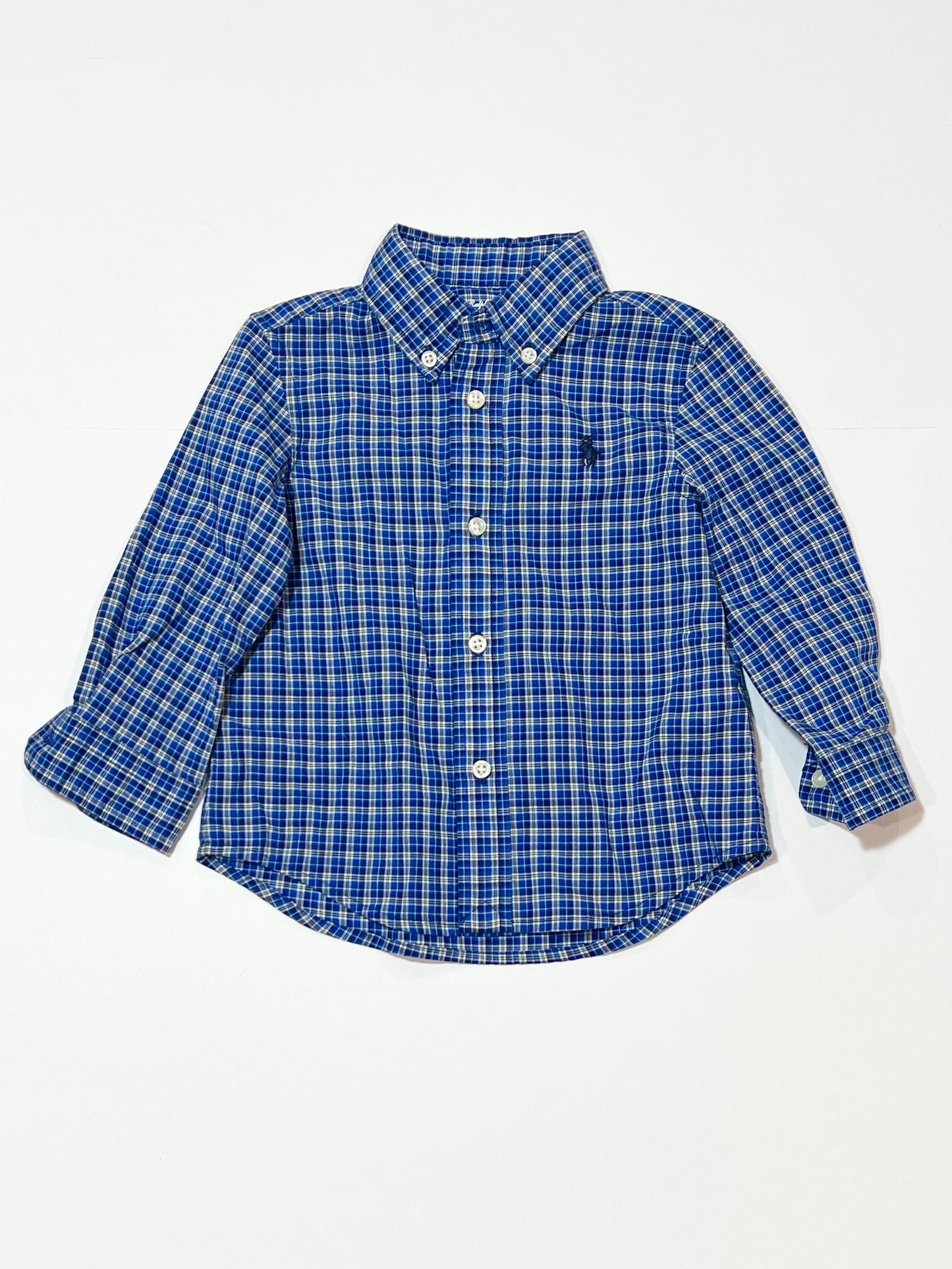 Checkered shirt - Size 9-12 months