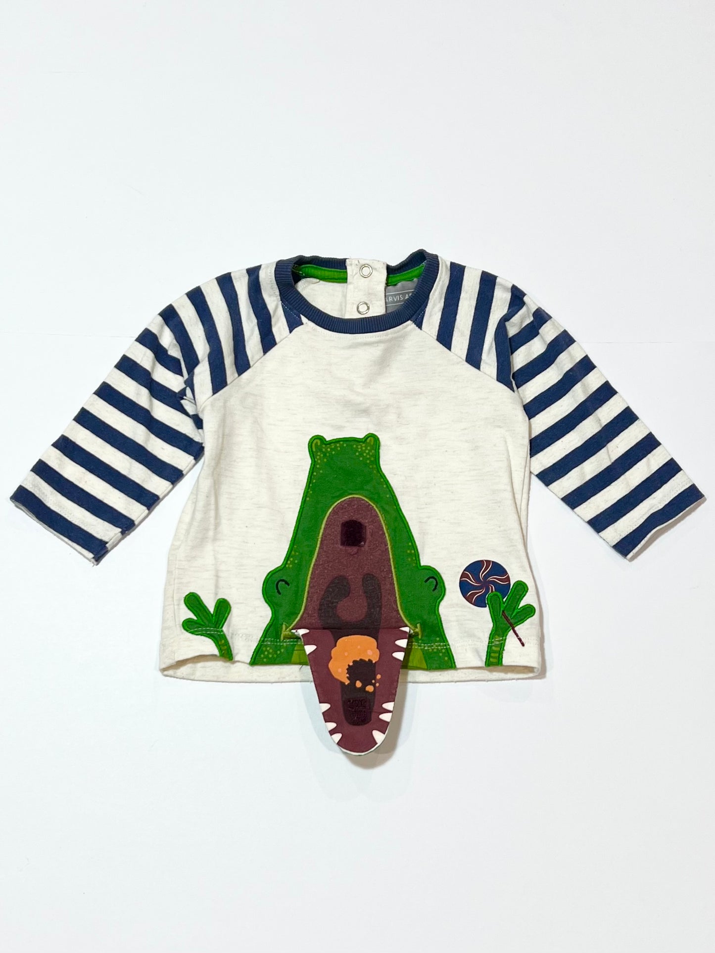 Crocodile top - Size 6-9 months