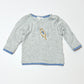 Grey otter top - Size 0