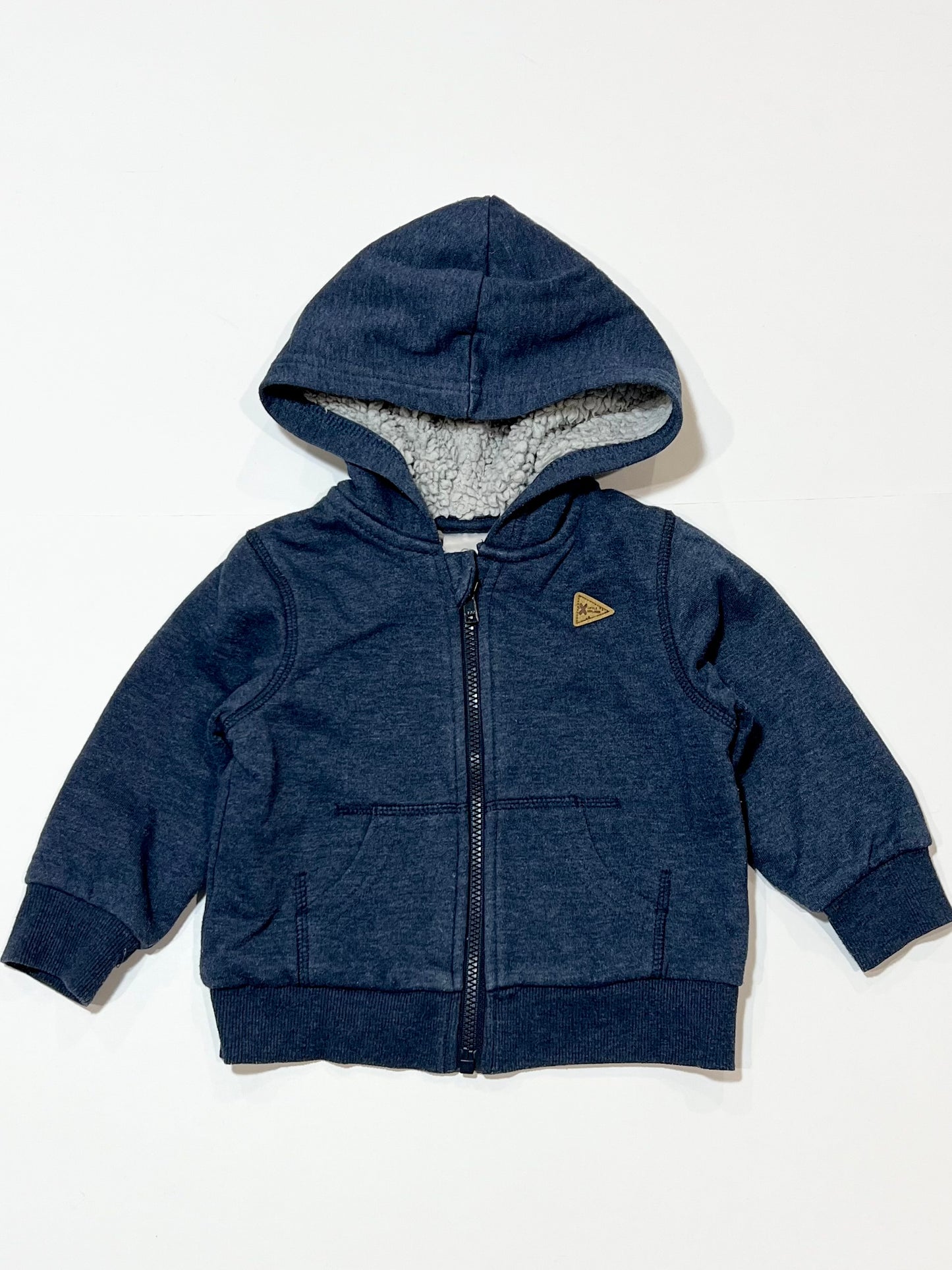 Zip sherpa hoodie - Size 0