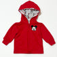 Red zip Mickey hoodie - Size 6-9 months