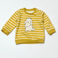 Striped bunny sweater - Size 9-12 months